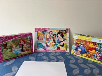 Disney puzzelpakket – 3 stuks beschikbaar voor biedingen