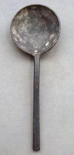 17 de eeuw Tinnen Tin Lepel Eetlepel Amsterdam Gekeurd, Antiek en Kunst, Ophalen of Verzenden