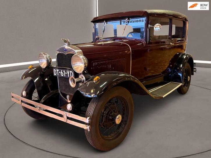 Ford A, Auto's, Ford, Bedrijf, Te koop, Overige modellen, Benzine, Overige carrosserieën, Geïmporteerd, Rood, Gebruikt