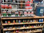 Diverse oude olieblikken, oa Antar, Castrol, Gebruikt, X, Verpakking, Ophalen of Verzenden