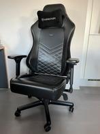 Noblechairs HERO Gaming Stoel PU Faux Leather - black /white, Ophalen, Zwart, Zo goed als nieuw, Gaming bureaustoel
