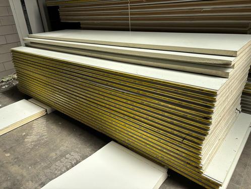 Sandwichpanelen, Doe-het-zelf en Verbouw, Isolatie en Afdichting, Dakisolatie, Hardschuim (Pir), 4 tot 8 cm, 15 m² of meer, Ophalen