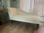 Gratis. Chaise longue. Stof. Gebroken wit/ creme, Ophalen, Gebruikt, Eenpersoons, Minder dan 150 cm