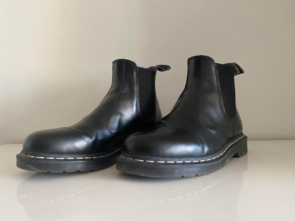 Dr. Martens maat 44, Kleding | Heren, Schoenen, Verzenden, Zwart, Boots, Zo goed als nieuw