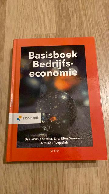M.P. Brouwers - Basisboek bedrijfseconomie beschikbaar voor biedingen
