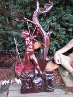 Groot Houtsnijwerk Willem Tell?, Antiek en Kunst, Kunst | Beelden en Houtsnijwerken, Ophalen of Verzenden