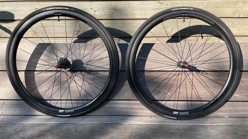 DT Swiss carbon wielset PRC 1400 spline velgrem 11-speed, Fietsen en Brommers, Fietsonderdelen, Gebruikt, Racefiets, Wiel, Ophalen