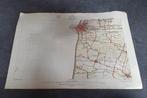 Kaart Harlingen 107, omstreeks 1930, Ophalen of Verzenden, Zo goed als nieuw, 1800 tot 2000, Landkaart