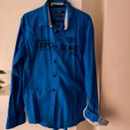 Overhemd maat L koopje nu, Kleding | Heren, Overhemden, Blauw, Halswijdte 41/42 (L), Ophalen of Verzenden, Zo goed als nieuw