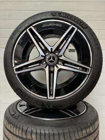 DEMO SET 18’’MERCEDES C KLASSE W206 W205 VELGEN ZOMERBANDEN  beschikbaar voor biedingen