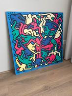 Wand decoratie KEITH HARING pop-art, Antiek en Kunst, Kunst | Schilderijen | Modern, Ophalen