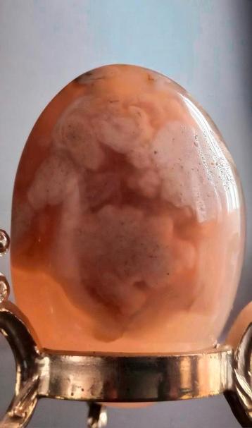 Flower Agate Palm (standhouder is niet van metaal gemaakt) beschikbaar voor biedingen