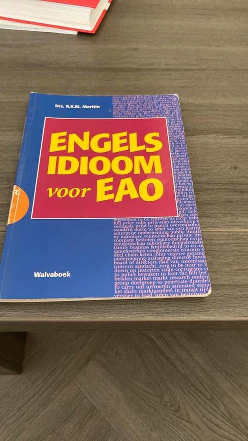 R.K.M. Marttin - Engels idioom voor het EAO, Boeken, Schoolboeken, Zo goed als nieuw, Engels, Overige niveaus, Ophalen of Verzenden
