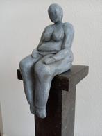 OUDERE DAME, beeld, keramiek, Ophalen, Nieuw, Mens