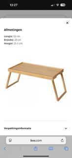 Bedtafeltje, inklapbaar en NIEUW, Ophalen, Nieuw, Rechthoekig, Overige materialen