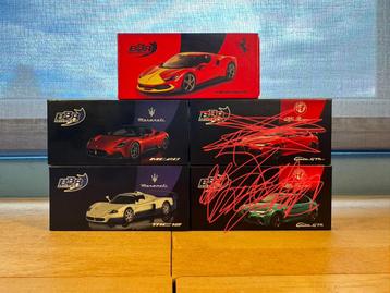 5x BBR Maserati Alfa Romeo Ferrari 1:64 beschikbaar voor biedingen