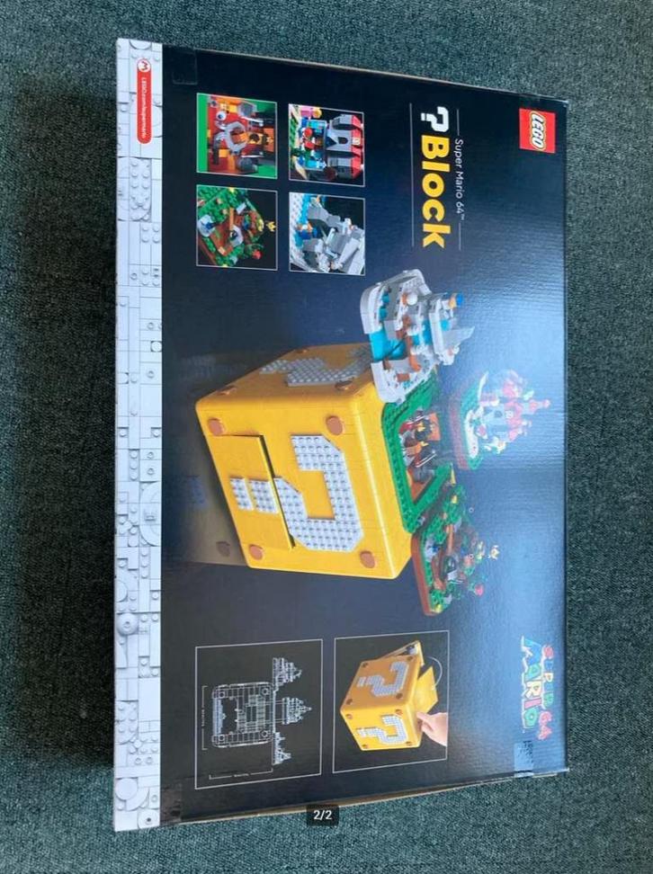 Lego 71395 Super Mario 64 Vraagtekenblok Nieuw!, Kinderen en Baby's, Speelgoed | Duplo en Lego, Nieuw, Lego, Complete set, Ophalen of Verzenden