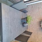 Tuinset bois le duc, Tuin en Terras, Tuinsets en Loungesets, Gebruikt, Eettafel, 6 zitplaatsen, Aluminium