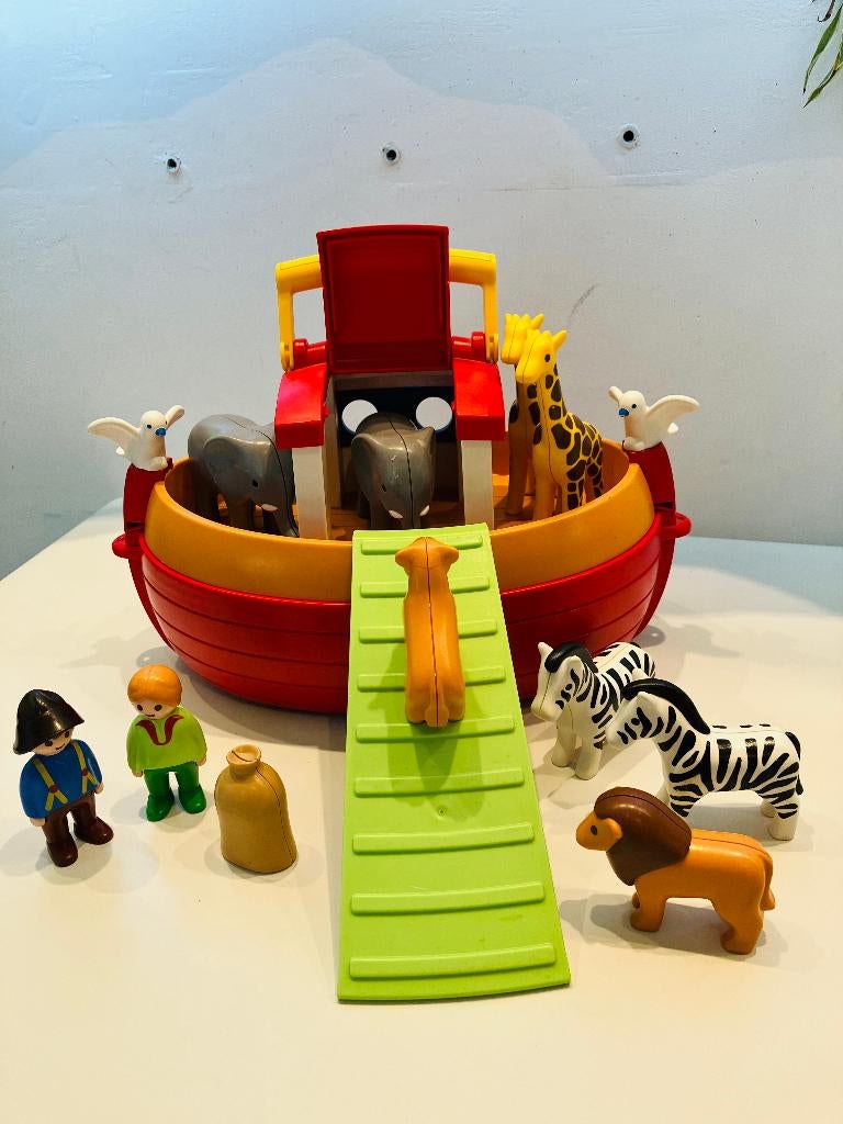 Playmobil 123 Arc van Noach, Kinderen en Baby's, Speelgoed | Playmobil, Ophalen of Verzenden, Zo goed als nieuw