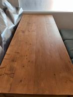 Op maat gemaakte houten eettafel 180x75cm, Huis en Inrichting, Tafels | Eettafels, Ophalen, Gebruikt, 50 tot 100 cm, Vijf personen of meer