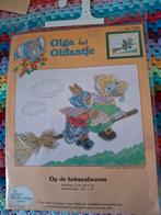 Borduurpakket Olga het Olifantje op de heksenbezem, Ophalen of Verzenden, Nieuw, Borduurpakket