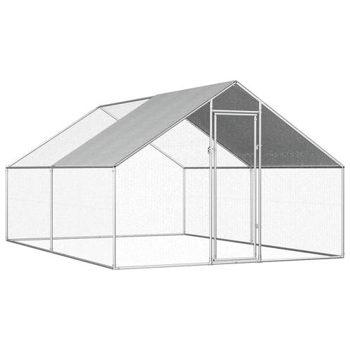 Buitenhok kippenhok kippenren 2,75x4x1,92 m GRATIS BEZORGD!, Dieren en Toebehoren, Pluimvee | Toebehoren, Nieuw, Kippenhok of Kippenren