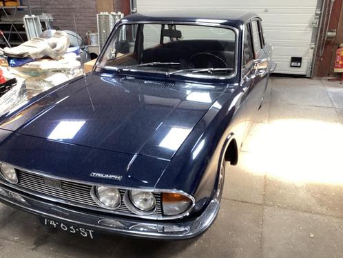 Triumph 2500 2.5 PI MK II Overdrive 1972 Blauw, Auto's, Triumph, Particulier, Benzine, Sedan, Handgeschakeld, Origineel Nederlands
