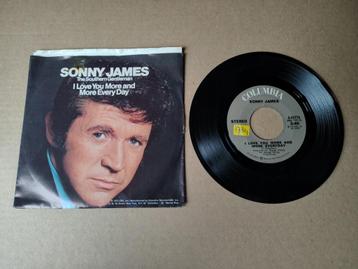 Single: Sonny James - I Love You More Every Day (1973) USA  beschikbaar voor biedingen