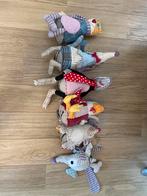 Les Deglingos Knuffels Set 6 knuffels, Verzenden, Gebruikt, Overige typen
