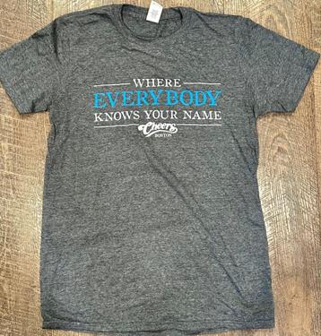 Cheers Where Everybody Knows Your Name T-Shirt XXL NIEUW beschikbaar voor biedingen
