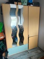 Used Wardrobe with mirrors, Huis en Inrichting, Kasten | Kledingkasten, Ophalen, Gebruikt, 50 tot 75 cm