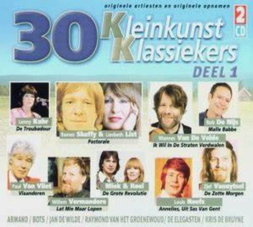 30 Kleinkunst Klassiekers     Originele  2CD Box., Cd's en Dvd's, Cd's | Nederlandstalig, Pop, Boxset, Ophalen of Verzenden