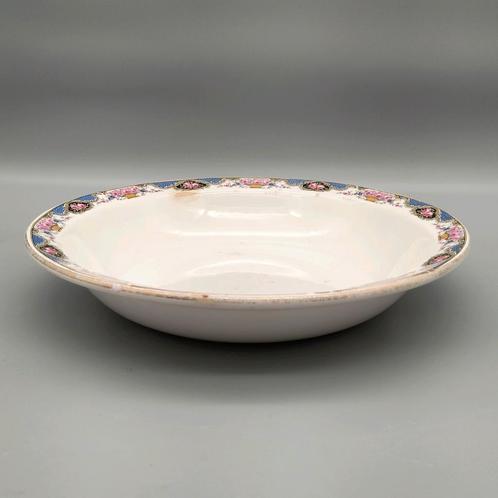 Digoin Sarreguemines diep serveerbord- Jaren 1920-1940, Antiek en Kunst, Antiek | Schalen, Ophalen of Verzenden