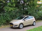 Ford Fiesta 1.0 EcoBoost Titanium *2e EIG ! *Keyless *NAVI *, Voorwielaandrijving, Lichtsensor, Bruin, 23 km/l