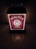 Poacher Bitter verlicht bier tap front, Ophalen of Verzenden, Gebruikt, Reclamebord, Plaat of Schild, Overige merken