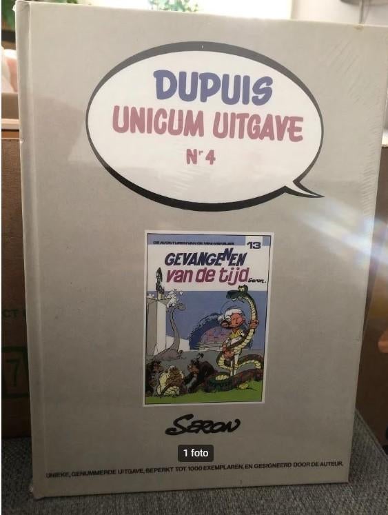 Mini mensjes dupuis unicum uitgave hardcover k5, Boeken, Stripboeken, Eén stripboek, Ophalen of Verzenden, Zo goed als nieuw