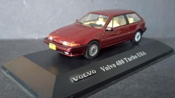 Volvo 480 Turbo usa 1:43 Atlas Collections Pol  beschikbaar voor biedingen