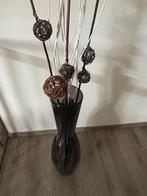 lange vaas, Verzenden, Zo goed als nieuw, Glas, Minder dan 50 cm