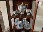 Thee servies met blauwe vogeltjes, Ophalen of Verzenden