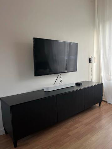 Ikea Besta TV Meubel - Zwart - - afbeelding 1