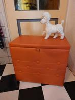 Orginele vintage oranje jr70 wasbox retro, Ophalen, Huis en Inrichting