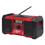 Milwaukee M18 JSR-0 Bouwradio body 18V, Doe-het-zelf en Verbouw, Ophalen, Gebruikt