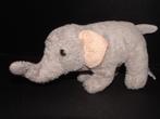 BON TON ARTIS OLIFANT KLEIN VELOURS GRIJS MET HUIDSK, Kinderen en Baby's, Speelgoed | Knuffels en Pluche, Verzenden, Nieuw, Overige typen