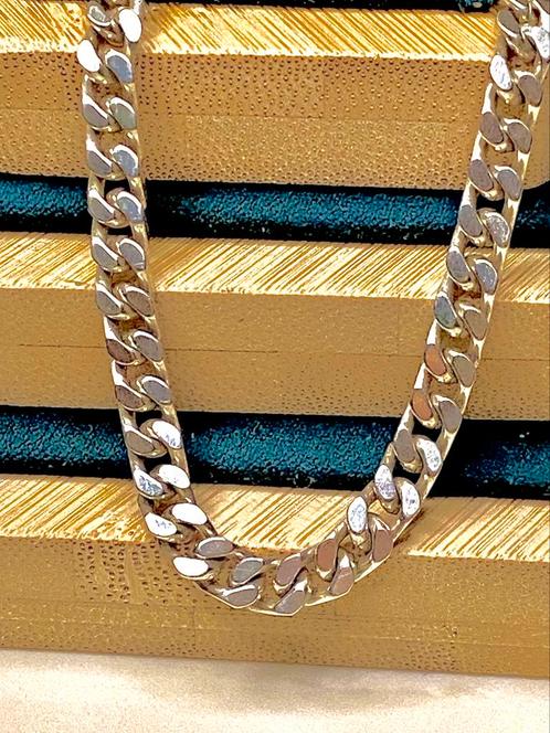 925 Zilveren Cuban Link Ketting, Sieraden, Tassen en Uiterlijk, Kettingen, Nieuw, Zilver, Ophalen of Verzenden
