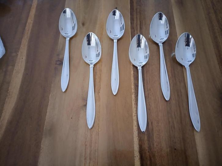 Dessertlepels Perfection (model 229) Gero 100, Huis en Inrichting, Keuken | Bestek, Gebruikt, Los bestek, Zilver, Ophalen of Verzenden
