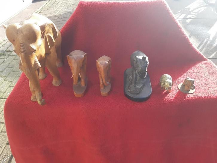 LEUKE OLIFANTEN  VERZAMELING BIEDEN, Verzamelen, Beelden en Beeldjes, Zo goed als nieuw, Dier, Ophalen of Verzenden