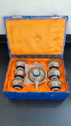 Chinees theeservies in doos., Antiek en Kunst, Antiek | Keramiek en Aardewerk, Ophalen of Verzenden