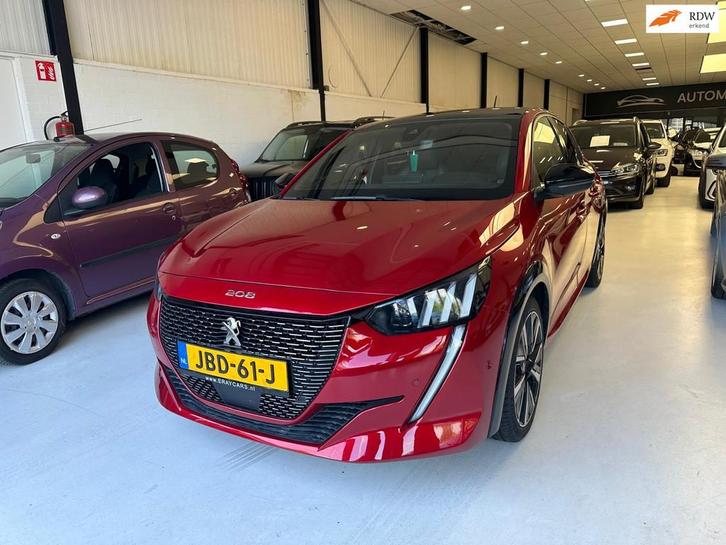 Peugeot 208 1.2 PureTech GT Pack PANO+NIEUWE DISTRUBUTIERIEM, Auto's, Peugeot, Bedrijf, Te koop, ABS, Achteruitrijcamera, Airbags