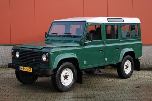 Land Rover Defender 110 2.5 Td5 St. Wagon 9-Seater/ NL auto, Auto's, Land Rover, Bedrijf, 4x4, ABS, Alarm, Centrale vergrendeling