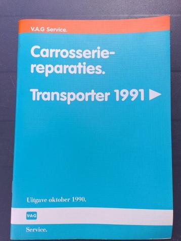Werkplaatsboek Vw Transporter T4 Carrosserie reparatie beschikbaar voor biedingen